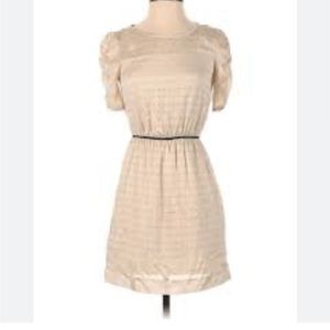 Banana Republic soft beige dress